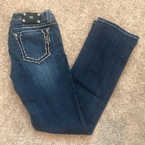 Miss Me Bootcut Jeans, Style JS5408B7, Size 30